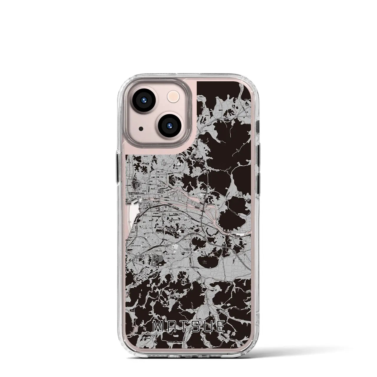 【松江(島根県)】地図柄iPhoneケース(MagSafeタイプ)