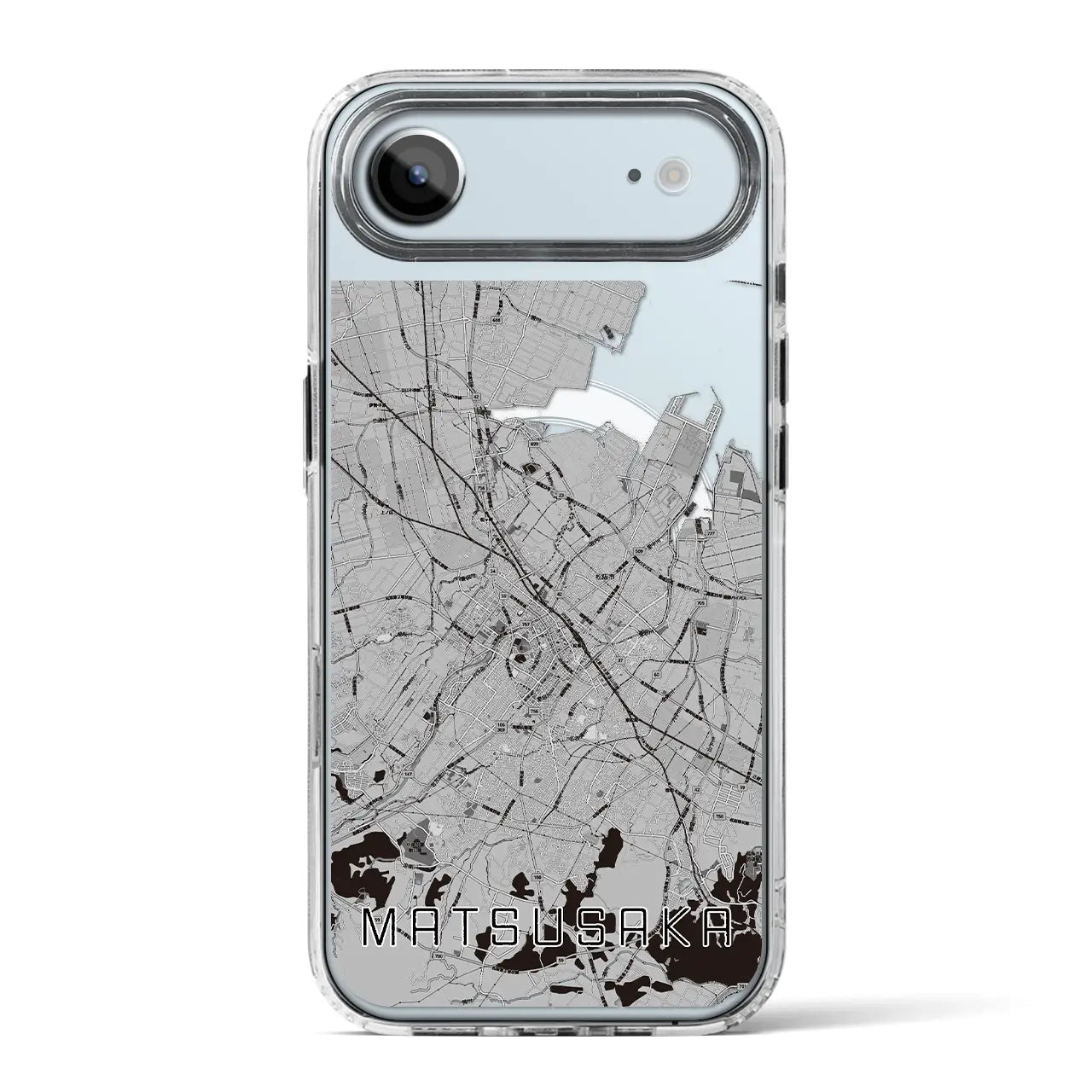 【松阪(三重県)】地図柄iPhoneケース(MagSafeタイプ)