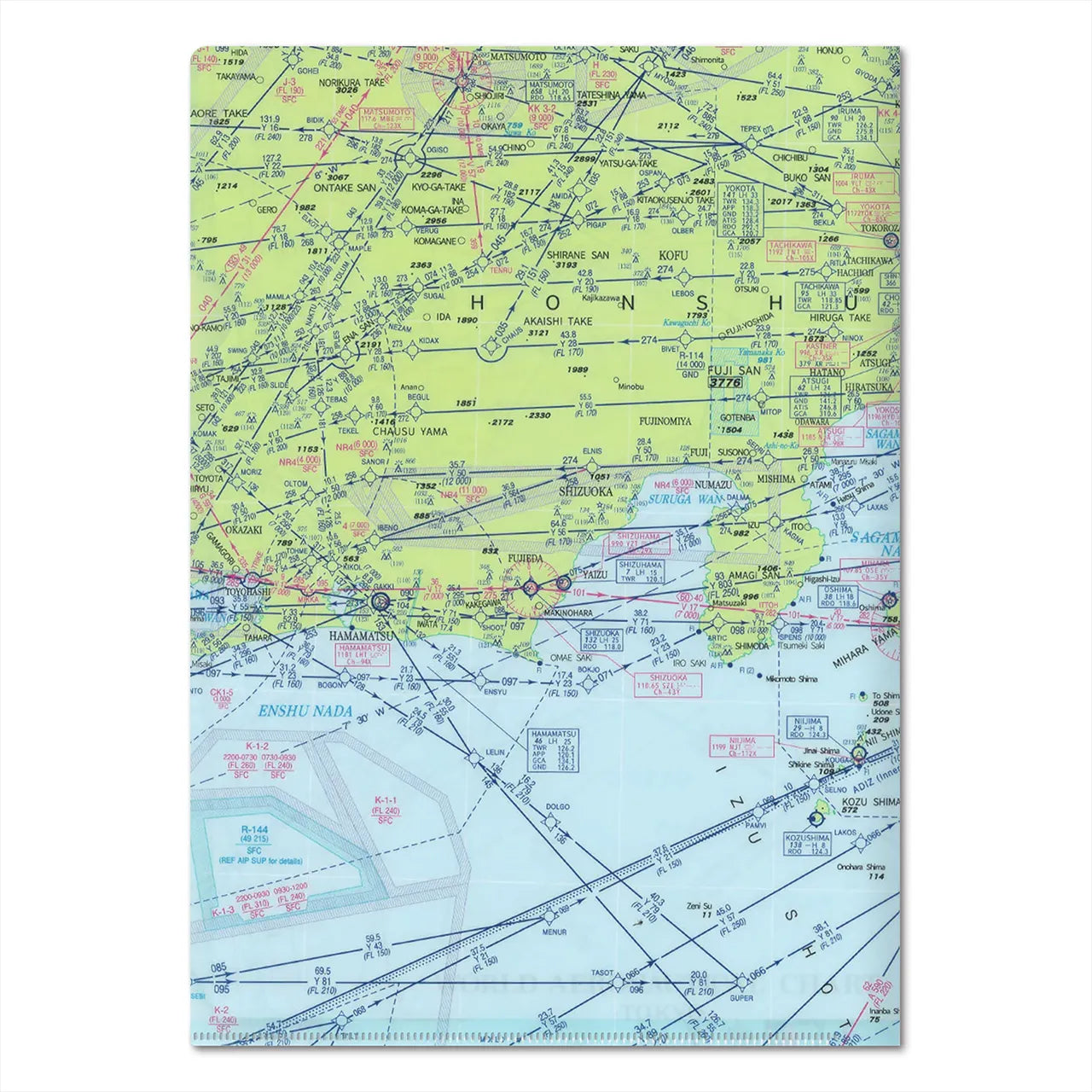 【東京航空図】クリアファイル