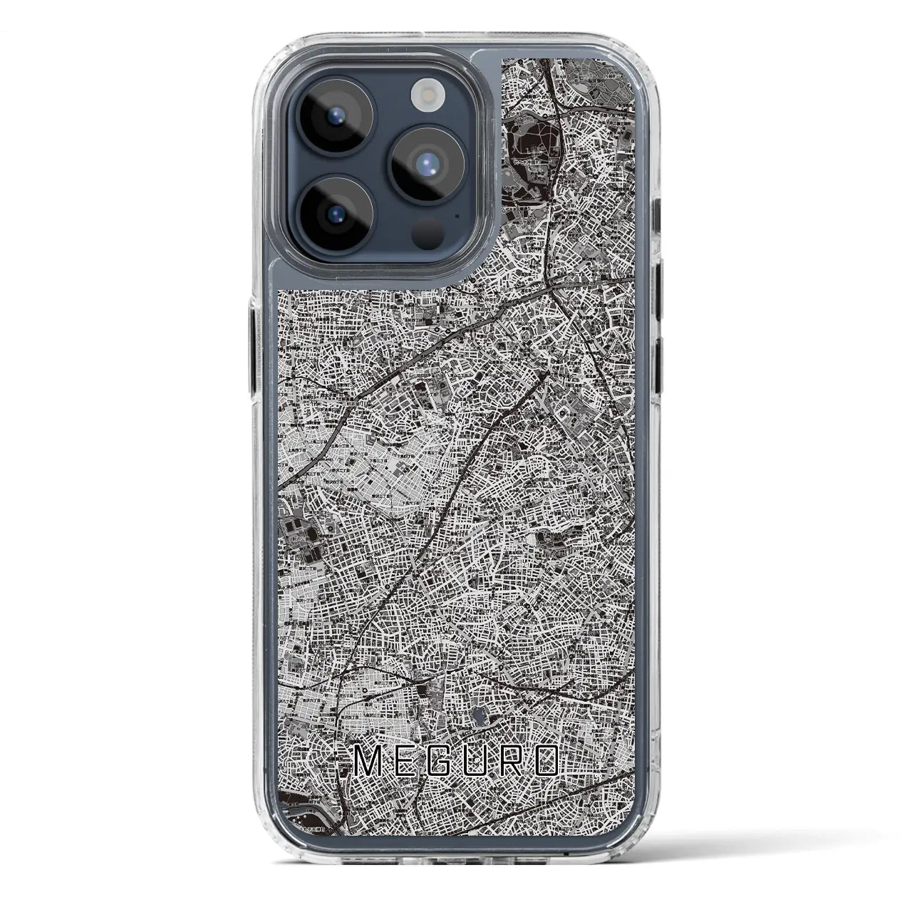 【目黒2(東京都)】地図柄iPhoneケース(MagSafeタイプ)