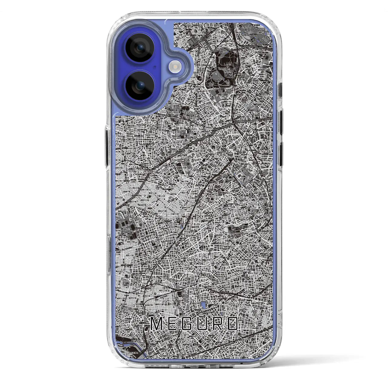 【目黒2(東京都)】地図柄iPhoneケース(MagSafeタイプ)