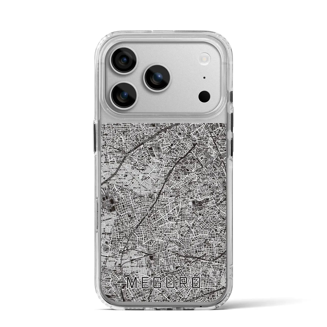 【目黒2(東京都)】地図柄iPhoneケース(MagSafeタイプ)