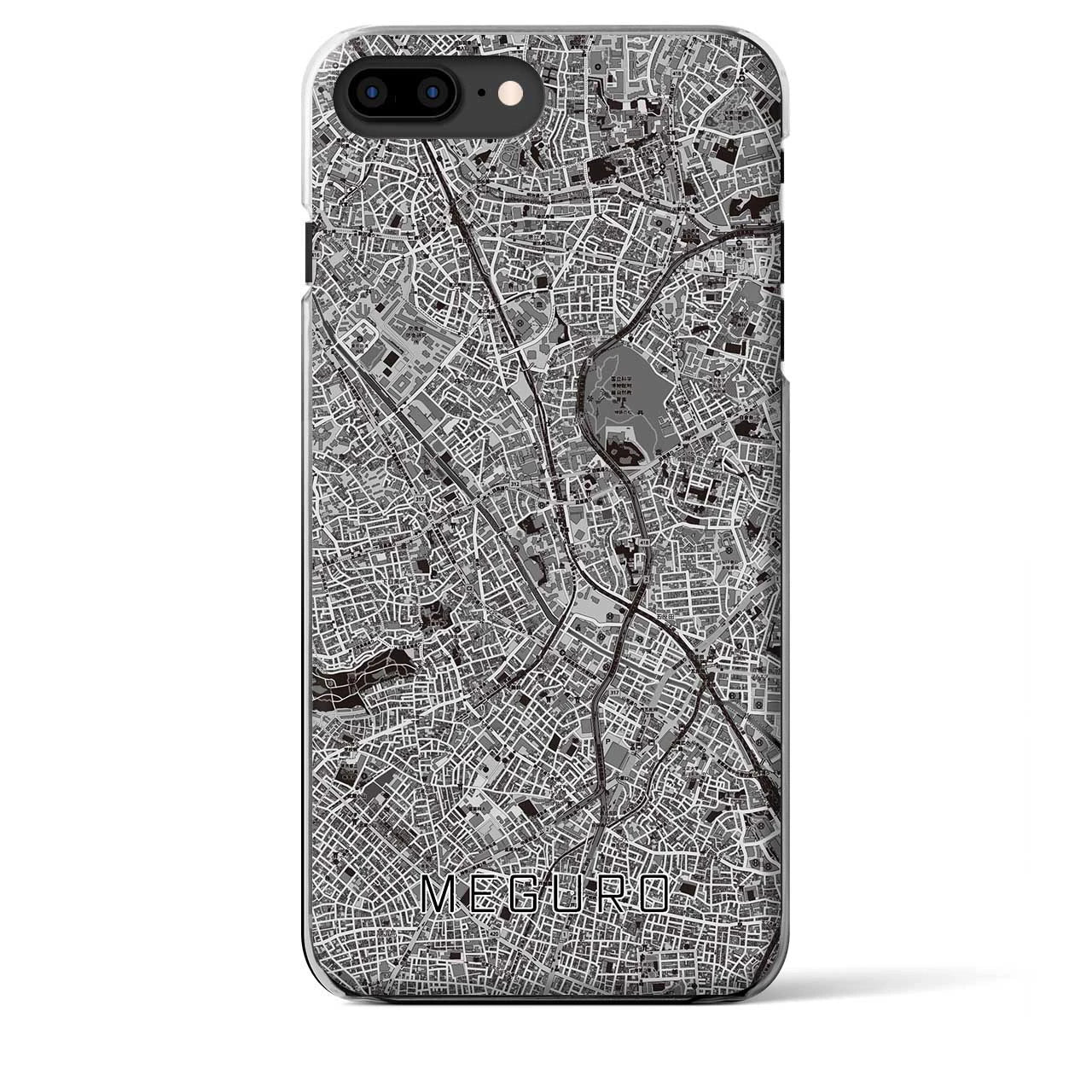【目黒(東京都)】地図柄iPhoneケース(クリアタイプ)