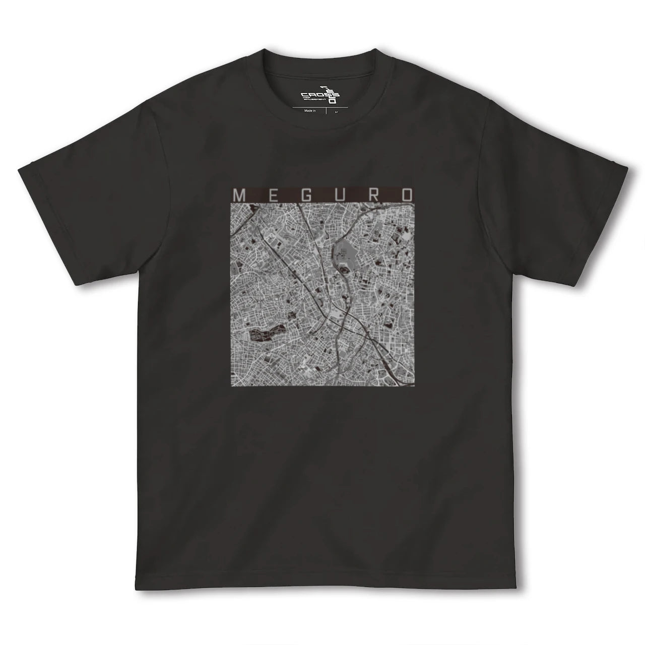 【目黒(東京都)】地図柄ヘビーウェイトTシャツ
