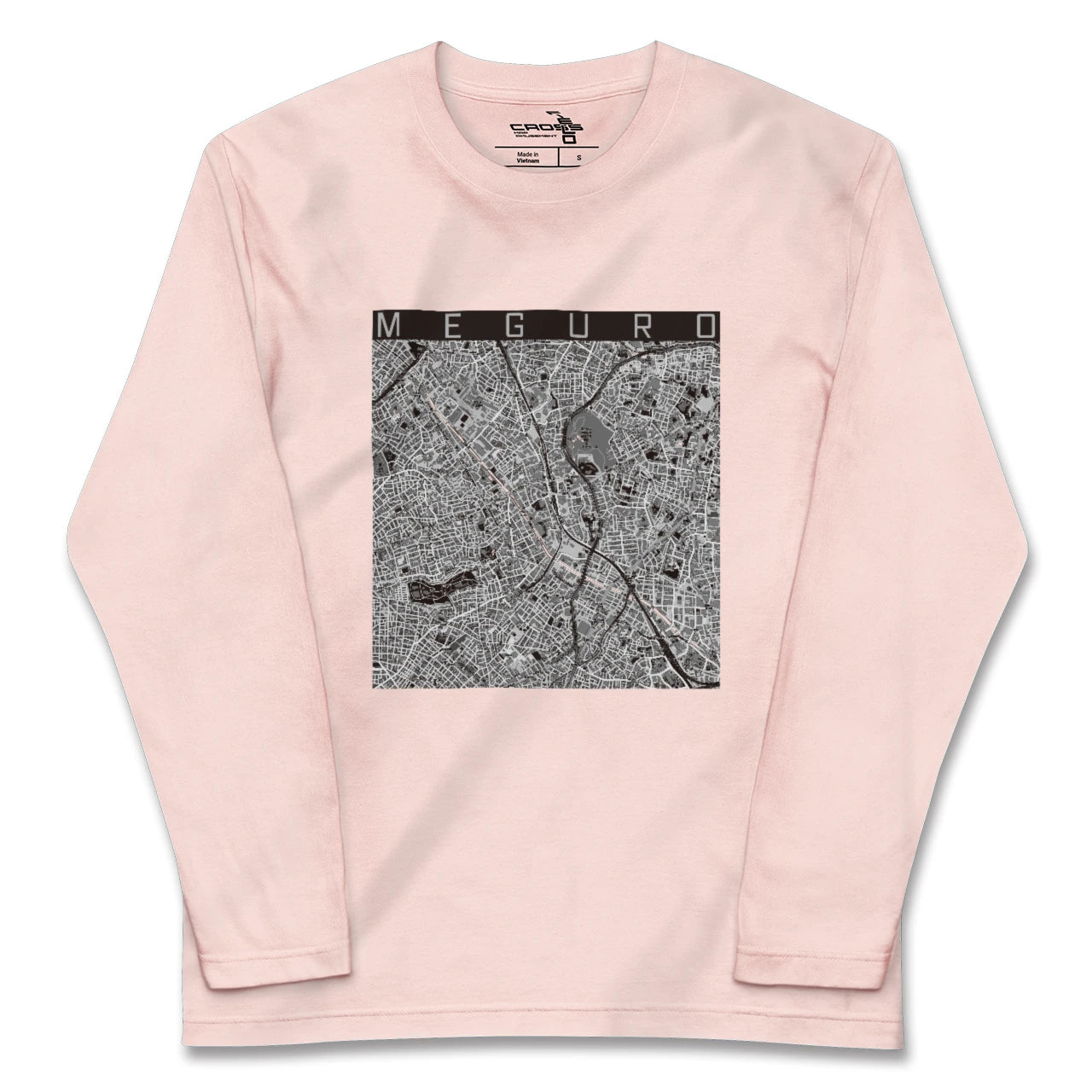 【目黒(東京都)】地図柄ロングスリーブTシャツ