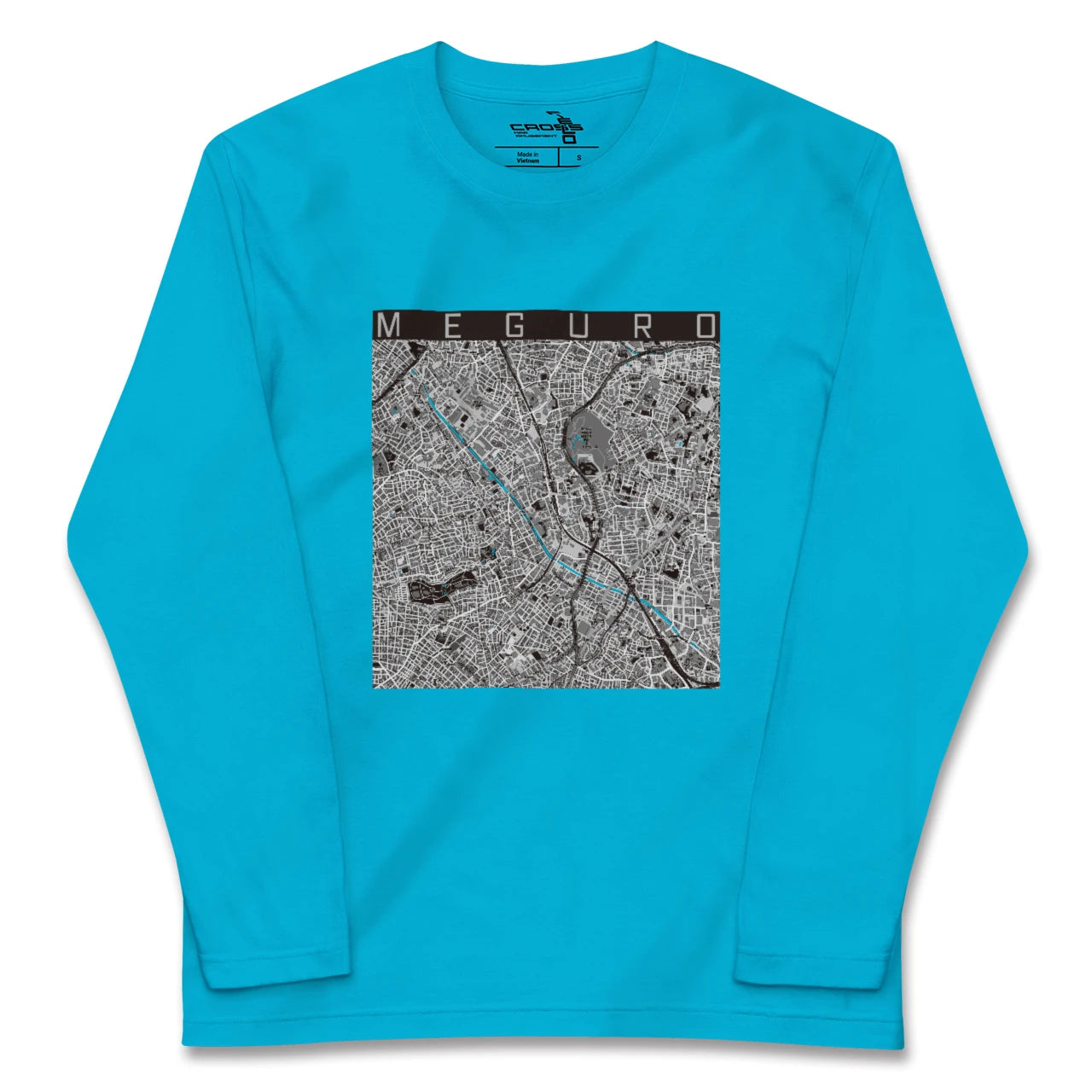 【目黒(東京都)】地図柄ロングスリーブTシャツ