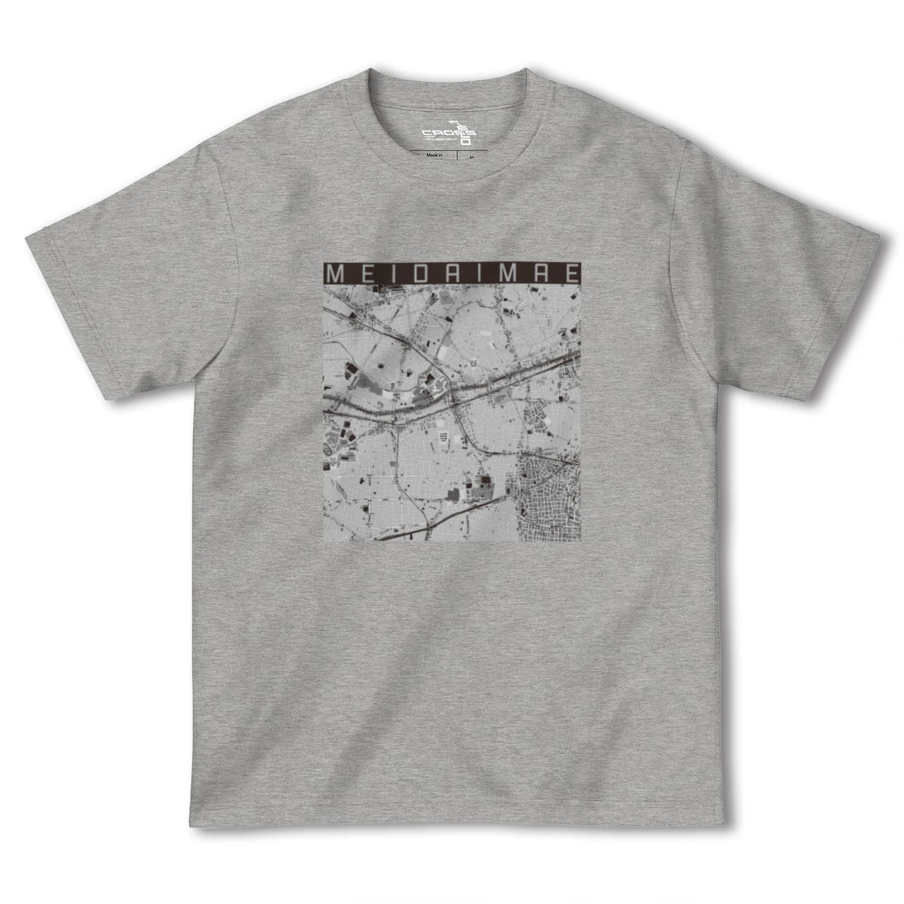【明大前(東京都)】地図柄ヘビーウェイトTシャツ
