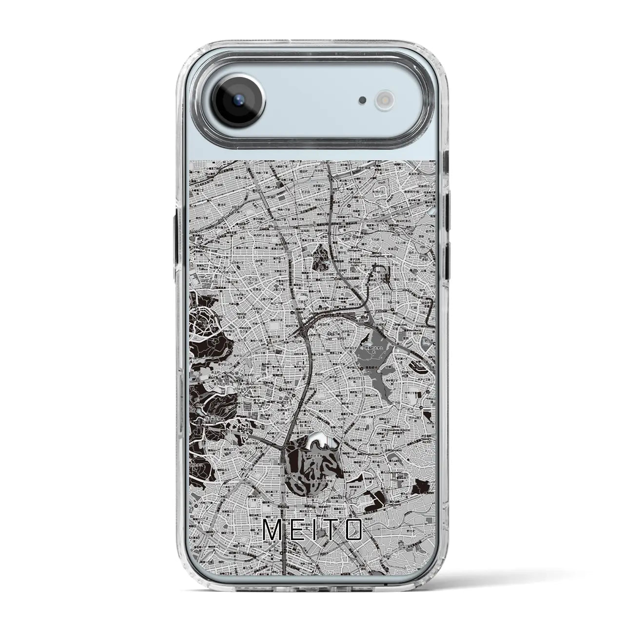 【名東(愛知県)】地図柄iPhoneケース(MagSafeタイプ)