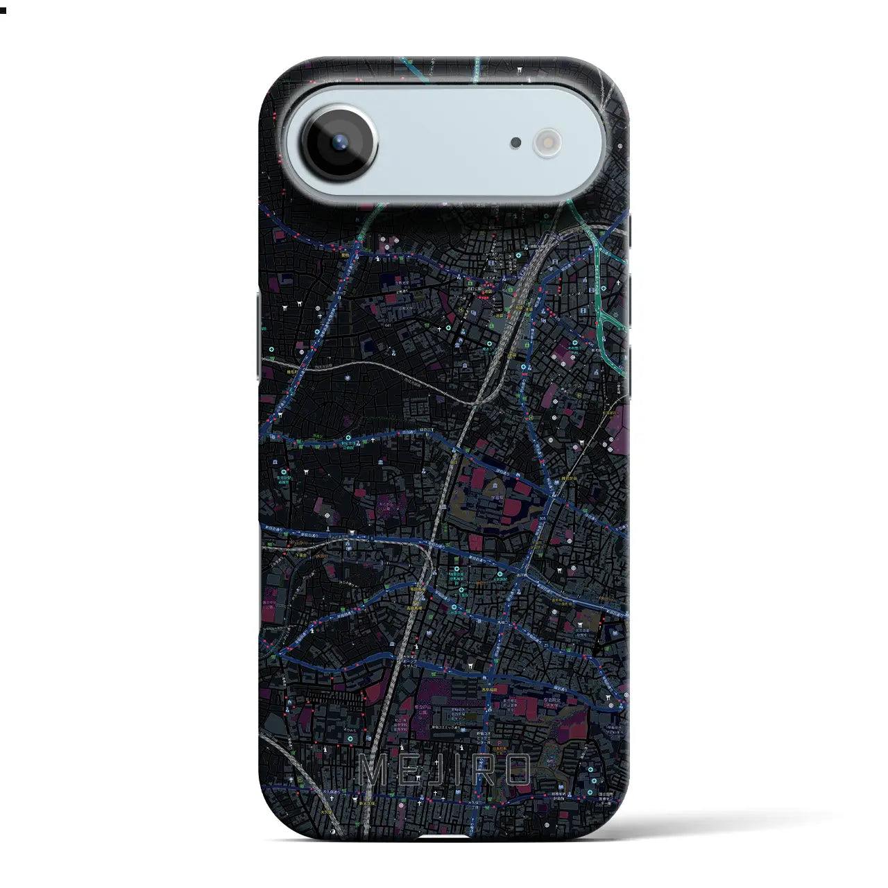 【目白(東京都)】地図柄iPhoneケース(バックカバータイプ)