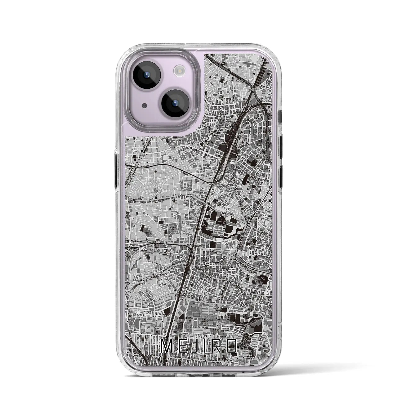 【目白(東京都)】地図柄iPhoneケース(MagSafeタイプ)