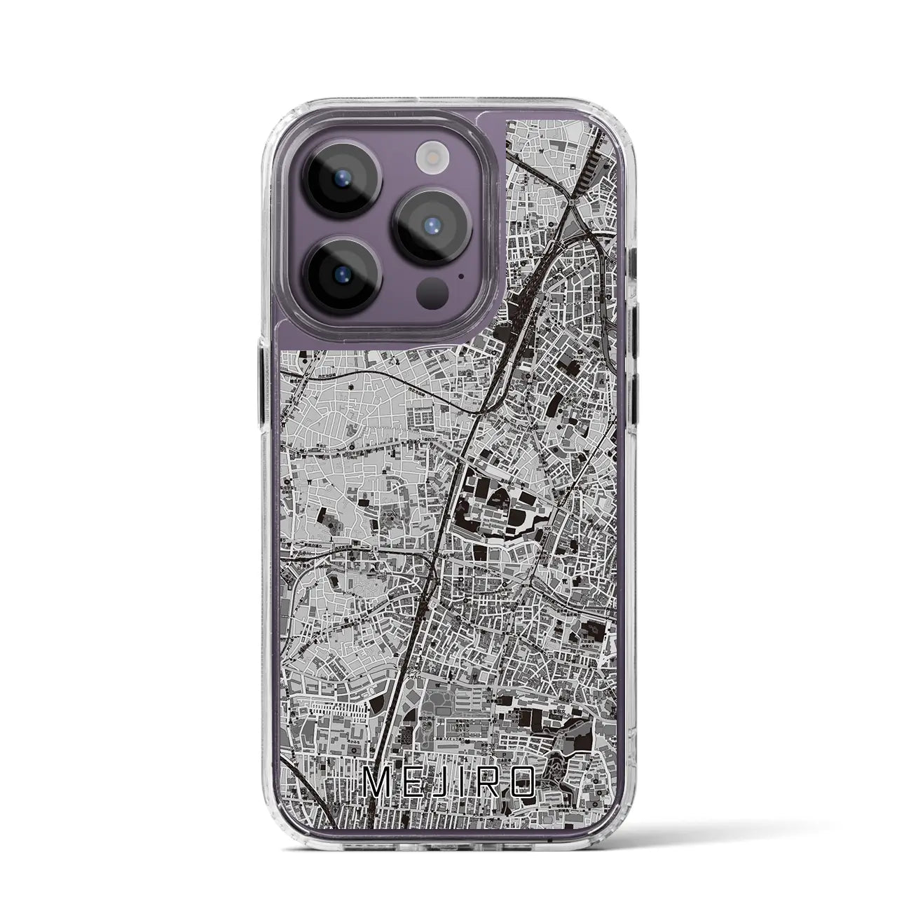 【目白(東京都)】地図柄iPhoneケース(MagSafeタイプ)