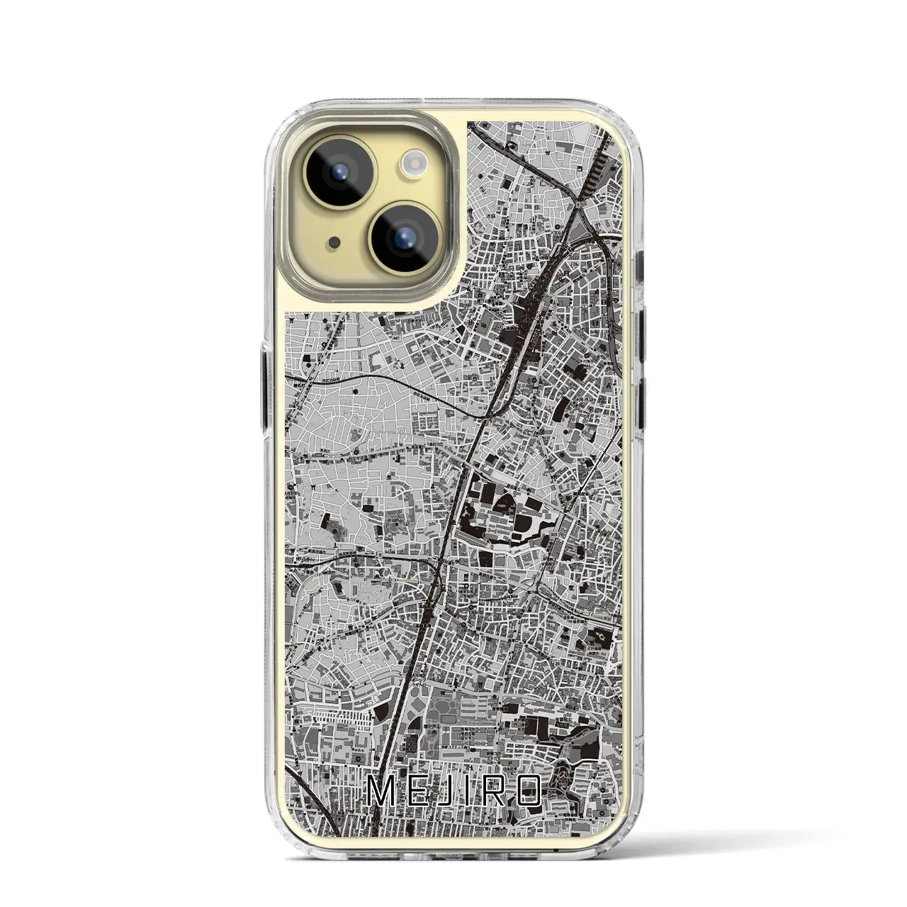 【目白(東京都)】地図柄iPhoneケース(MagSafeタイプ)