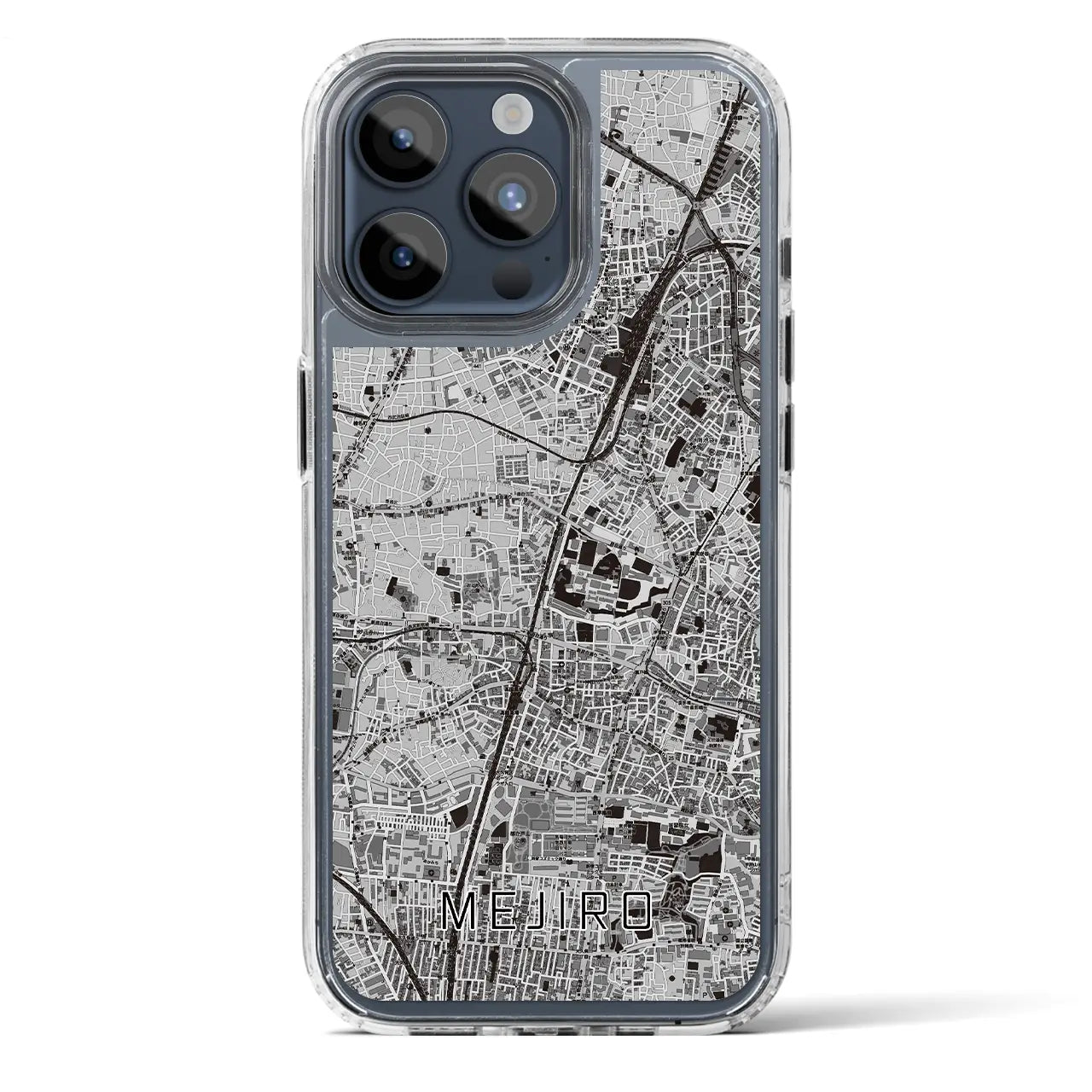 【目白(東京都)】地図柄iPhoneケース(MagSafeタイプ)