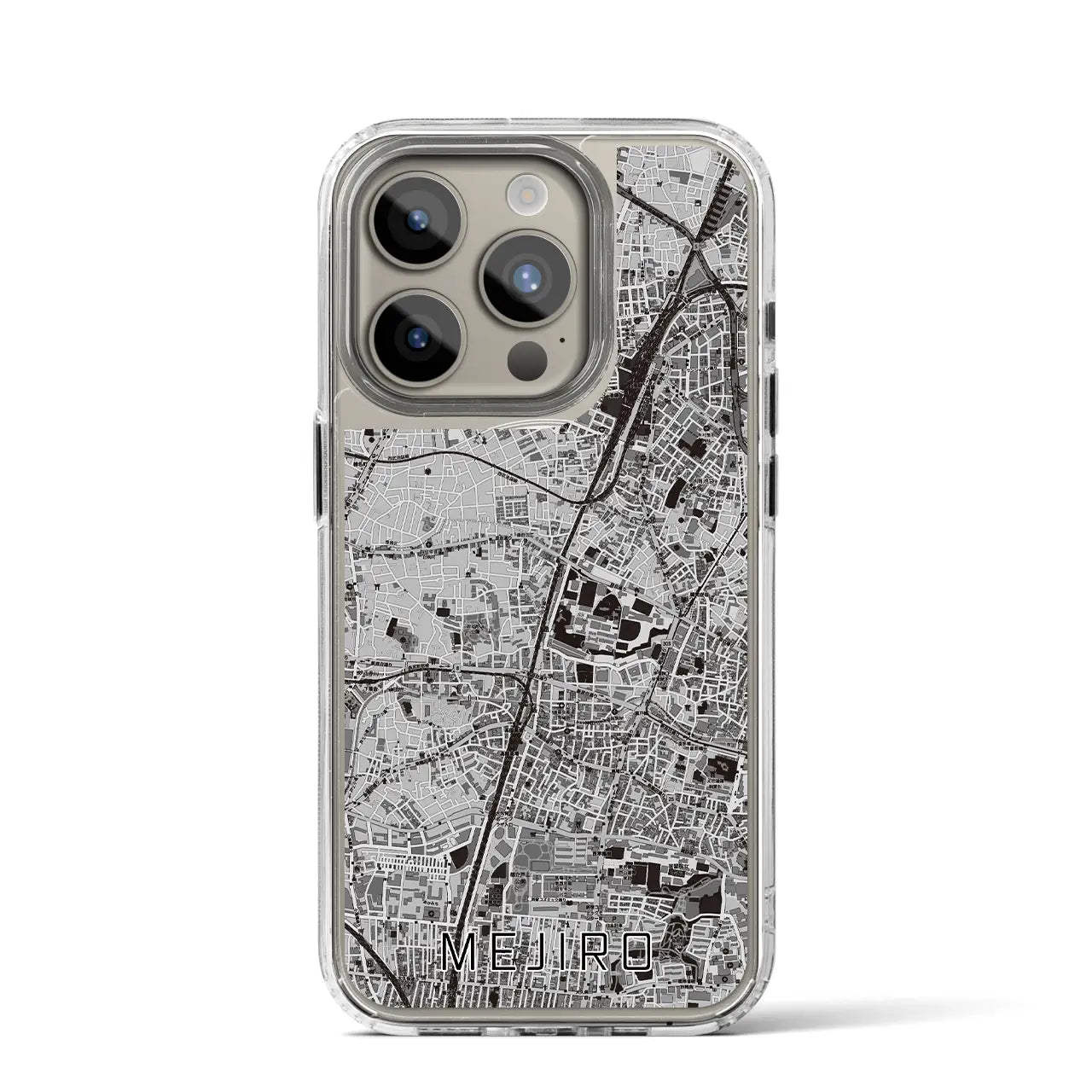 【目白(東京都)】地図柄iPhoneケース(MagSafeタイプ)