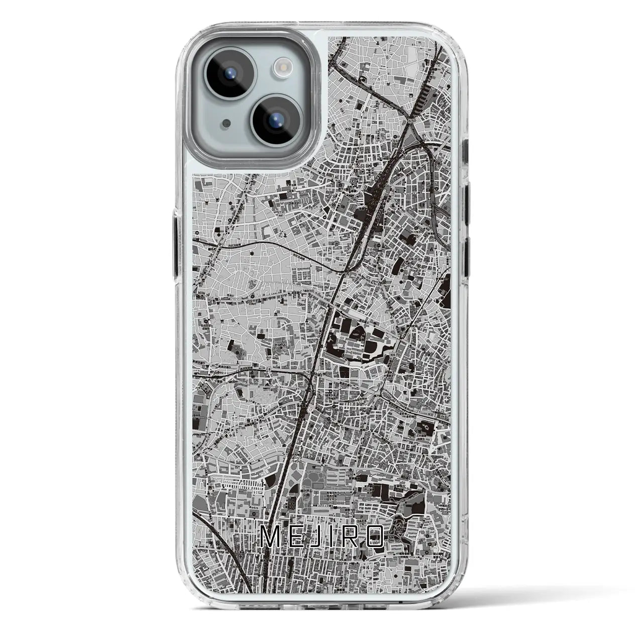 【目白(東京都)】地図柄iPhoneケース(MagSafeタイプ)