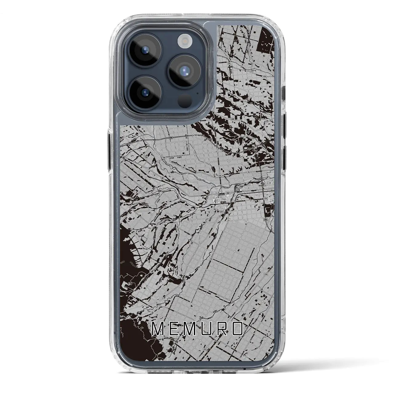 【芽室(北海道)】地図柄iPhoneケース(MagSafeタイプ)