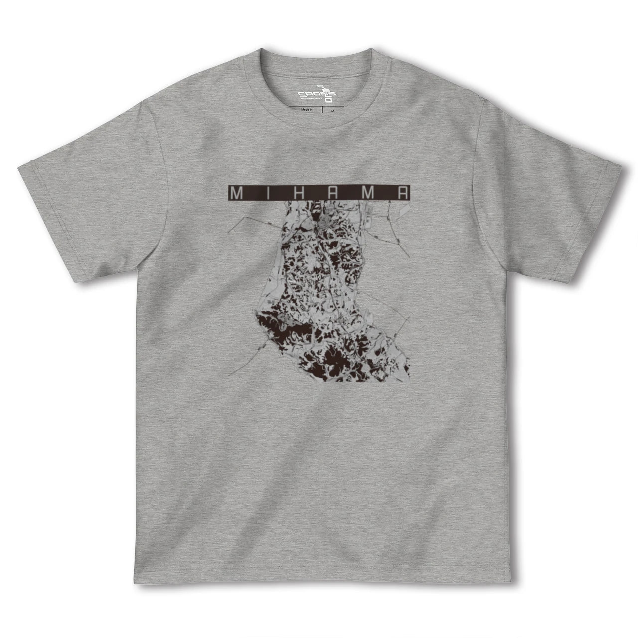 【美浜(愛知県)】地図柄ヘビーウェイトTシャツ