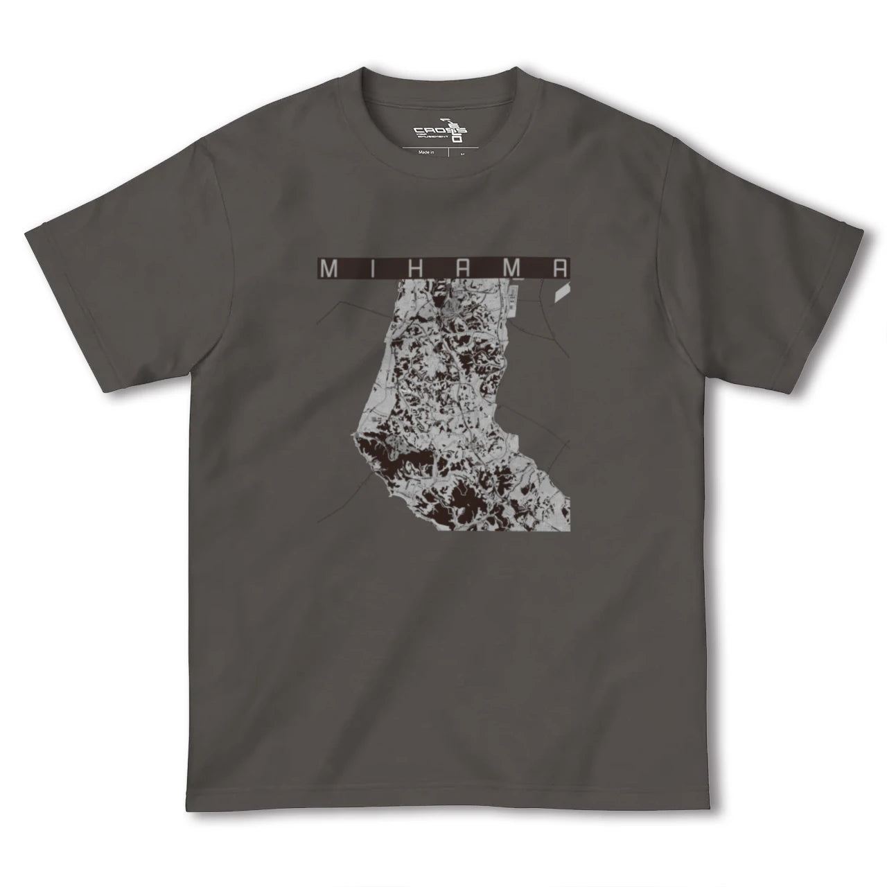 【美浜(愛知県)】地図柄ヘビーウェイトTシャツ