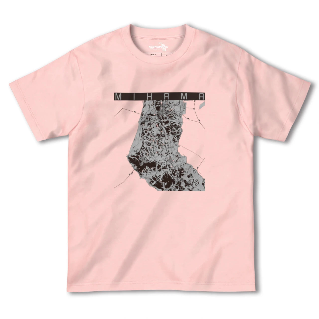 【美浜(愛知県)】地図柄ヘビーウェイトTシャツ