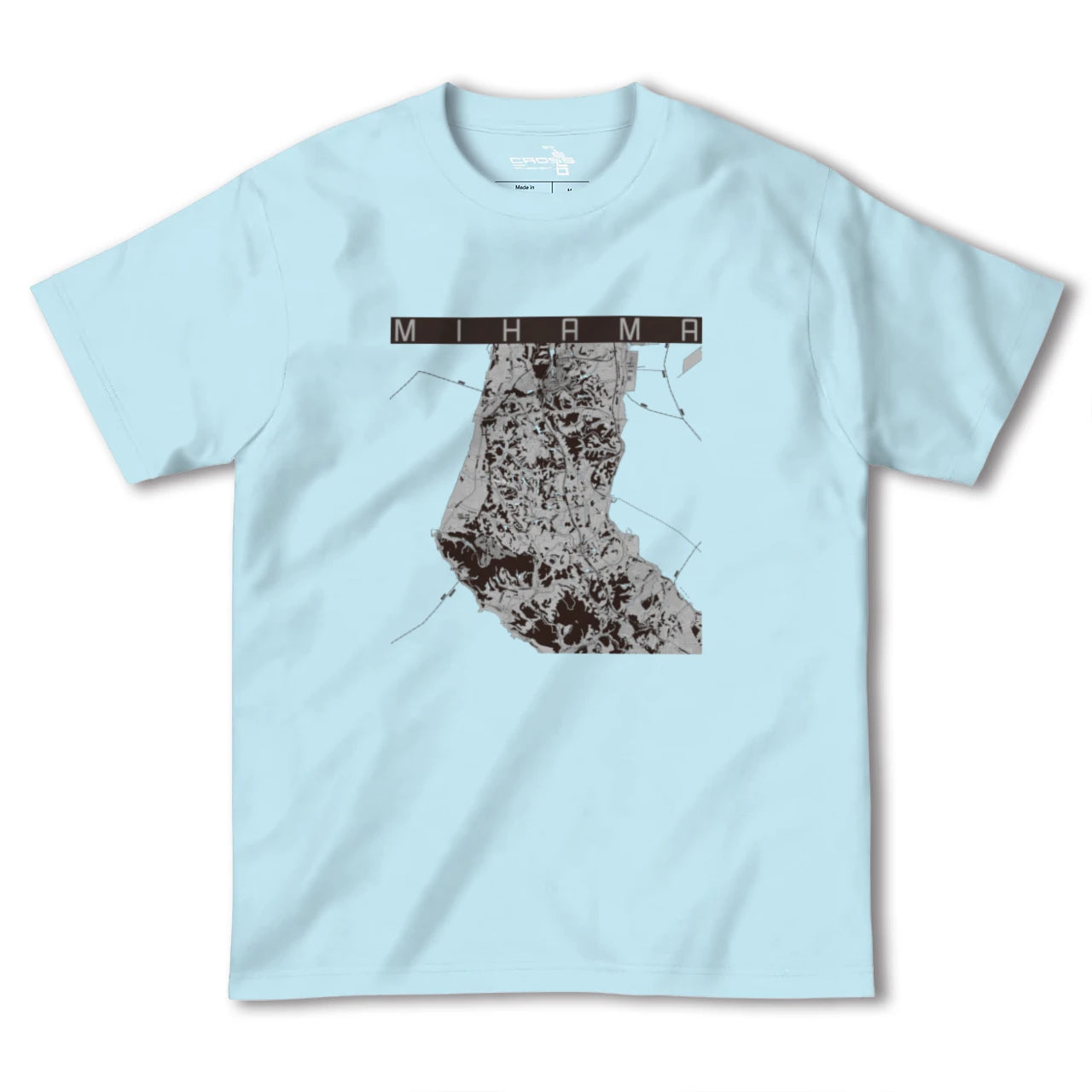 【美浜(愛知県)】地図柄ヘビーウェイトTシャツ