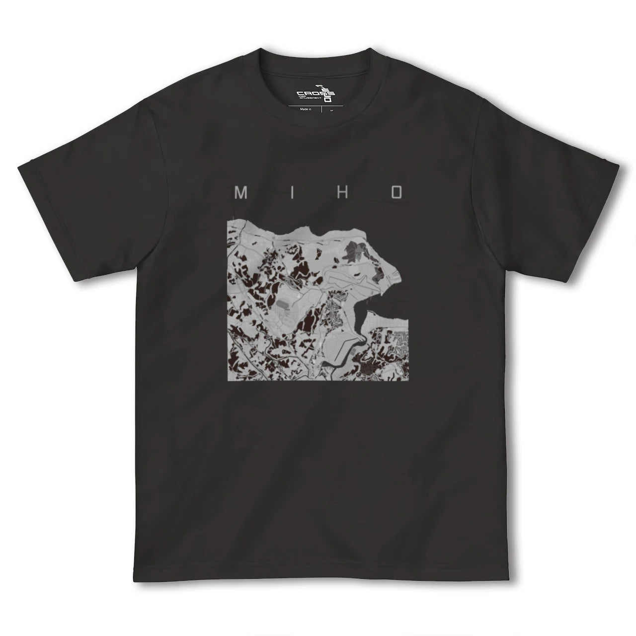 【美浦(茨城県)】地図柄ヘビーウェイトTシャツ