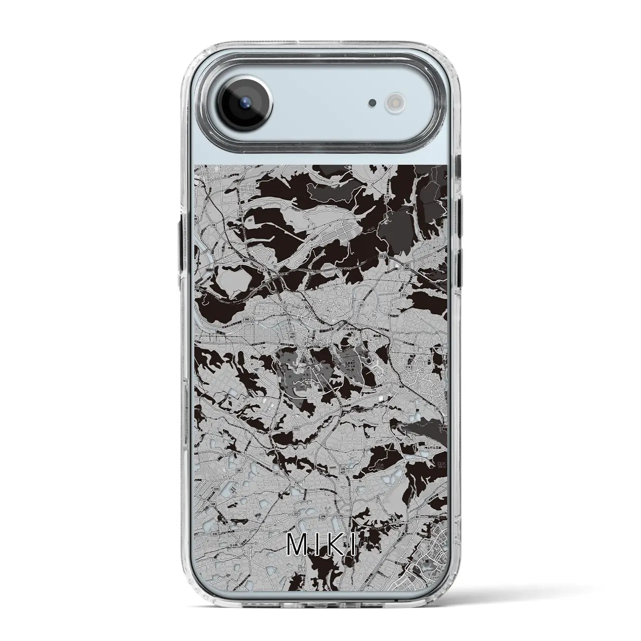 【三木(兵庫県)】地図柄iPhoneケース(MagSafeタイプ)