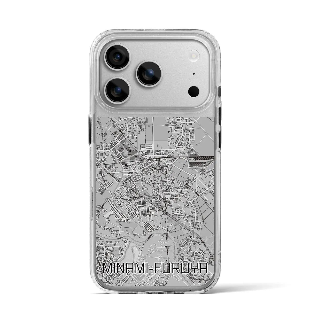 【南古谷(埼玉県)】地図柄iPhoneケース(MagSafeタイプ)