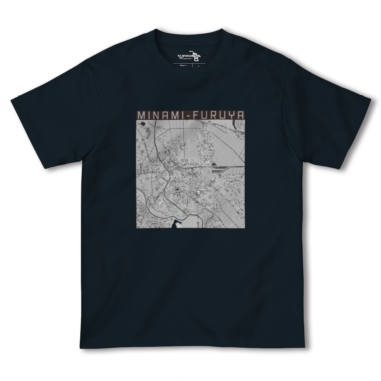 【南古谷(埼玉県)】地図柄ヘビーウェイトTシャツ