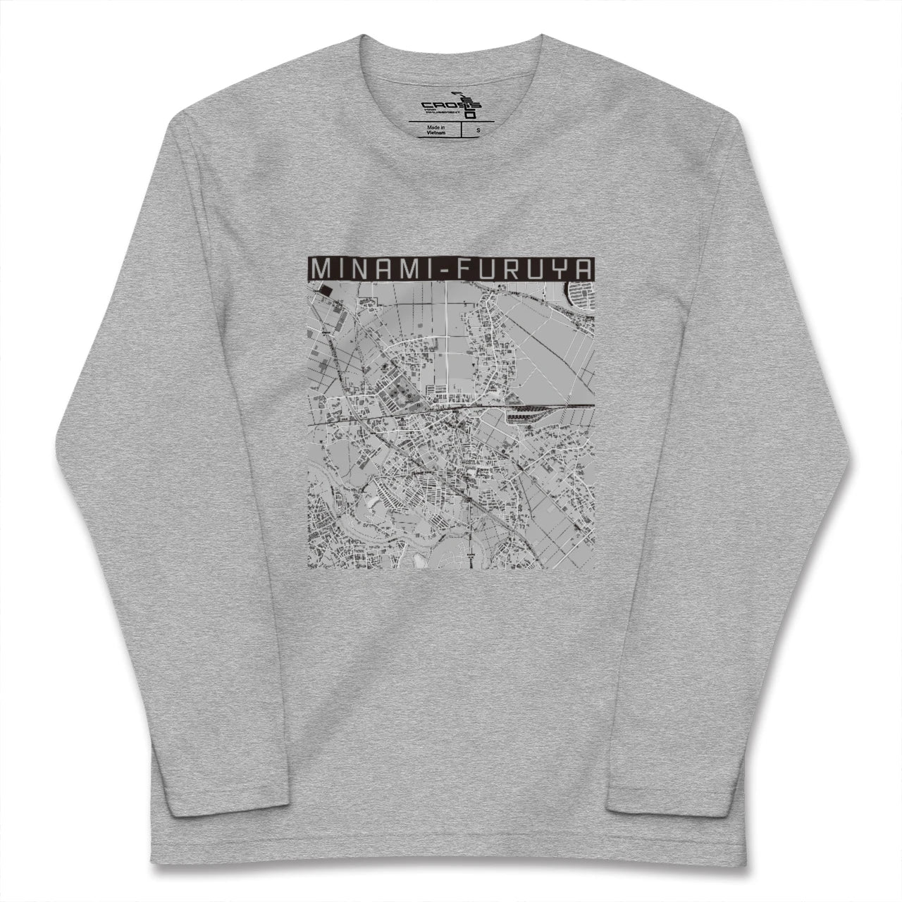 【南古谷(埼玉県)】地図柄ロングスリーブTシャツ