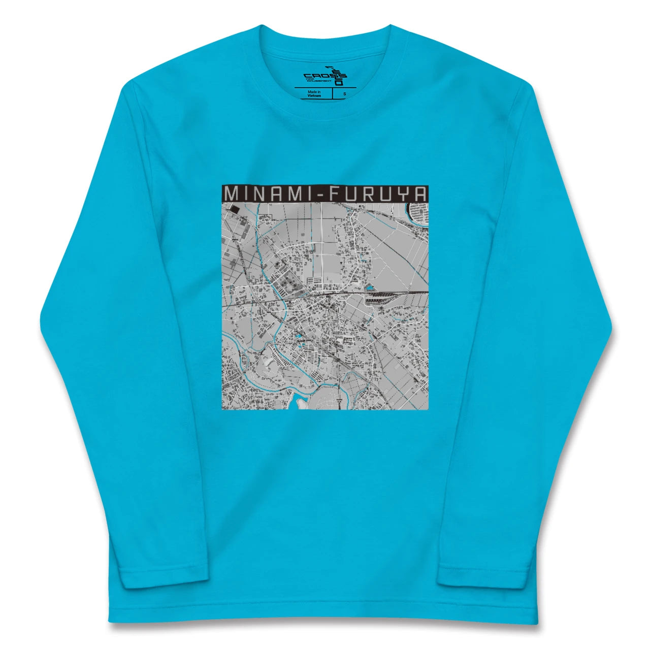 【南古谷(埼玉県)】地図柄ロングスリーブTシャツ