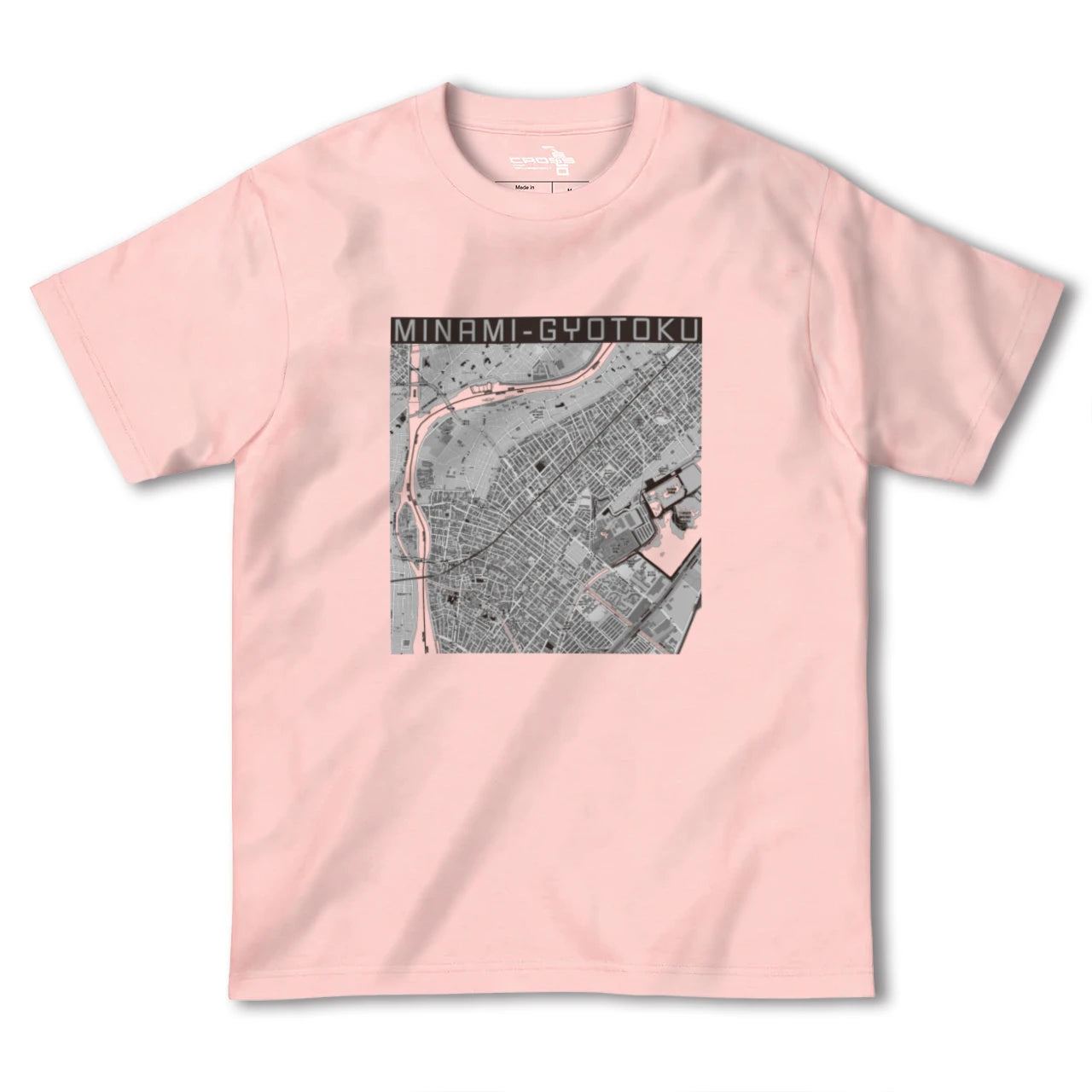 【南行徳(千葉県)】地図柄ヘビーウェイトTシャツ