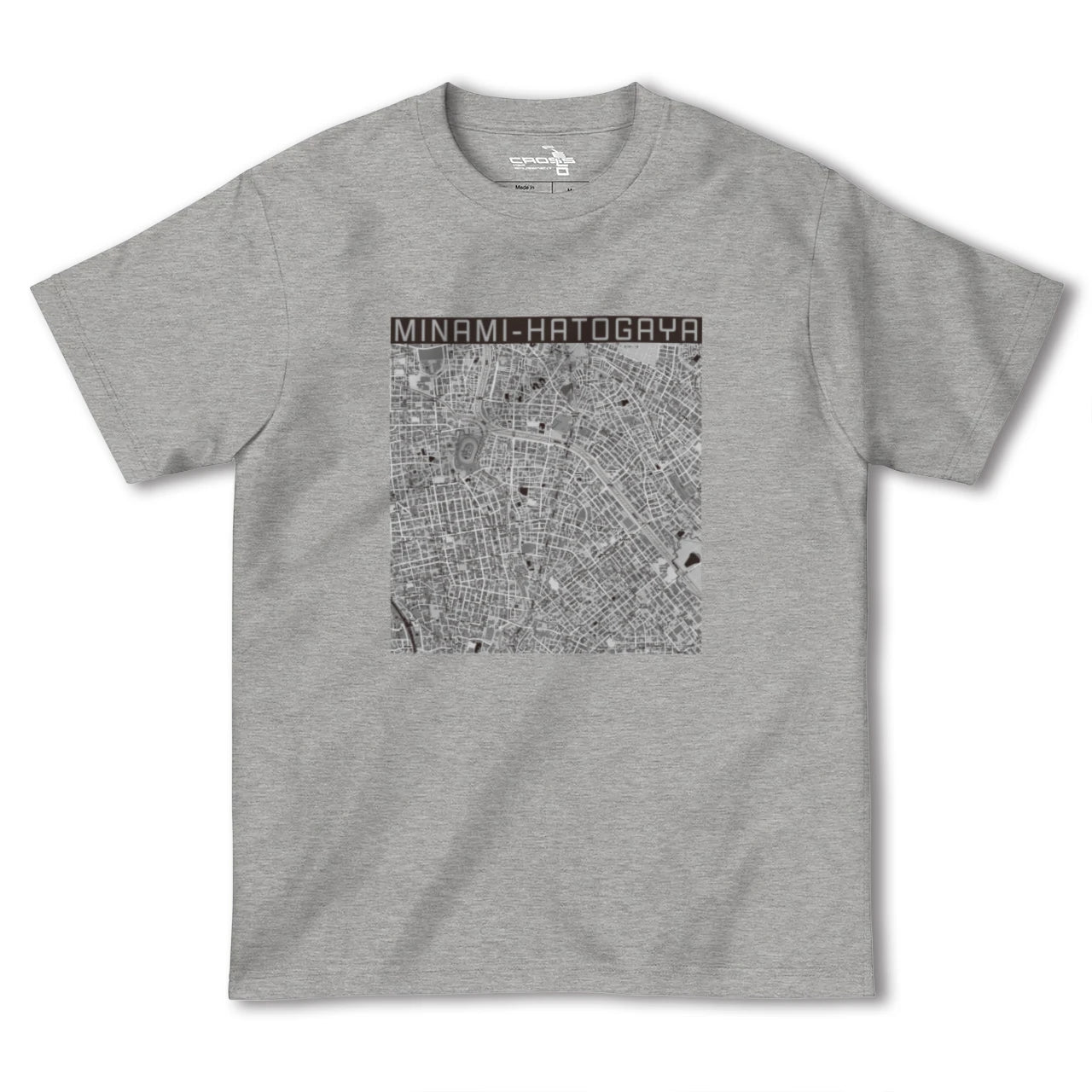 【南鳩ヶ谷(埼玉県)】地図柄ヘビーウェイトTシャツ