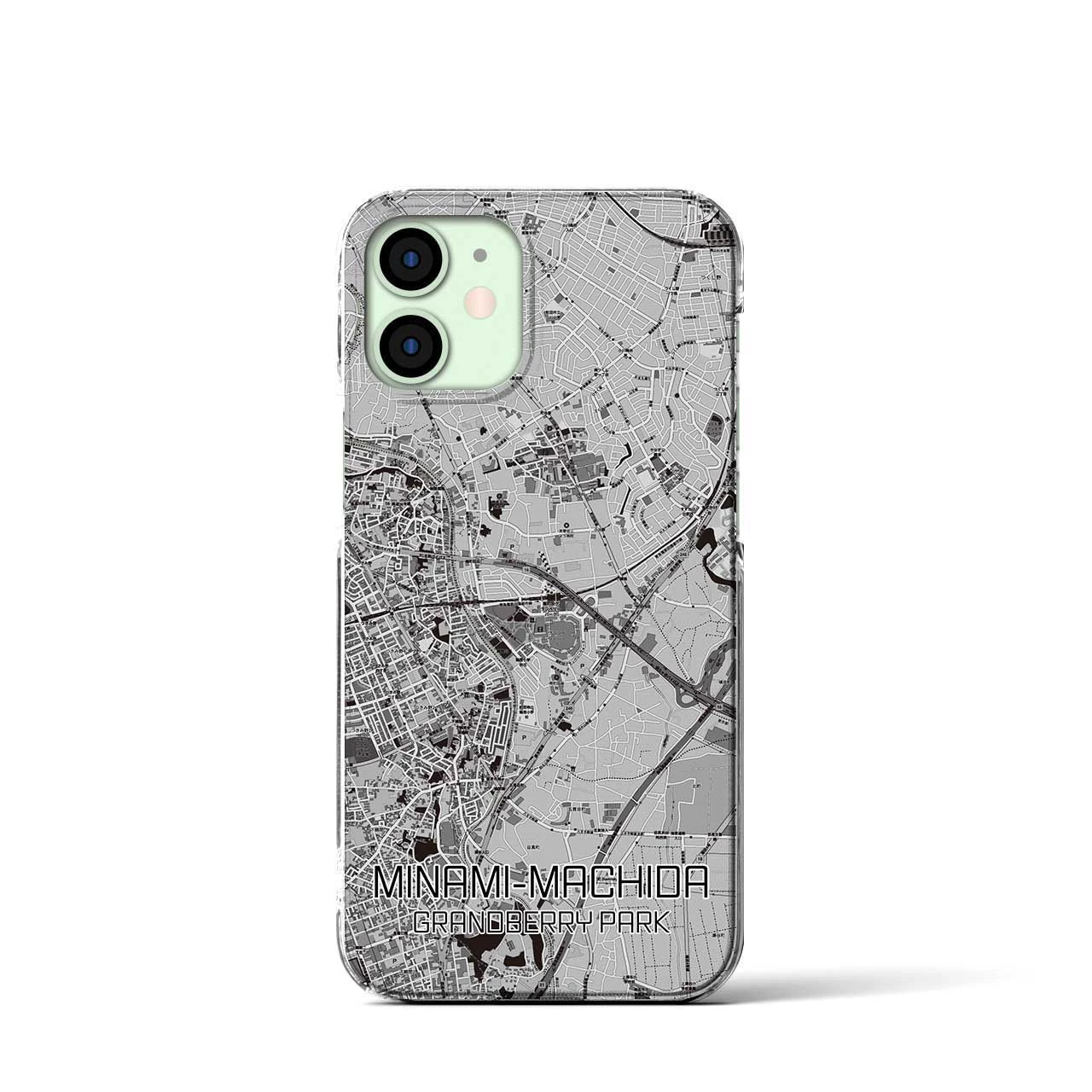 【南町田グランベリーパーク(東京都)】地図柄iPhoneケース(クリアタイプ)
