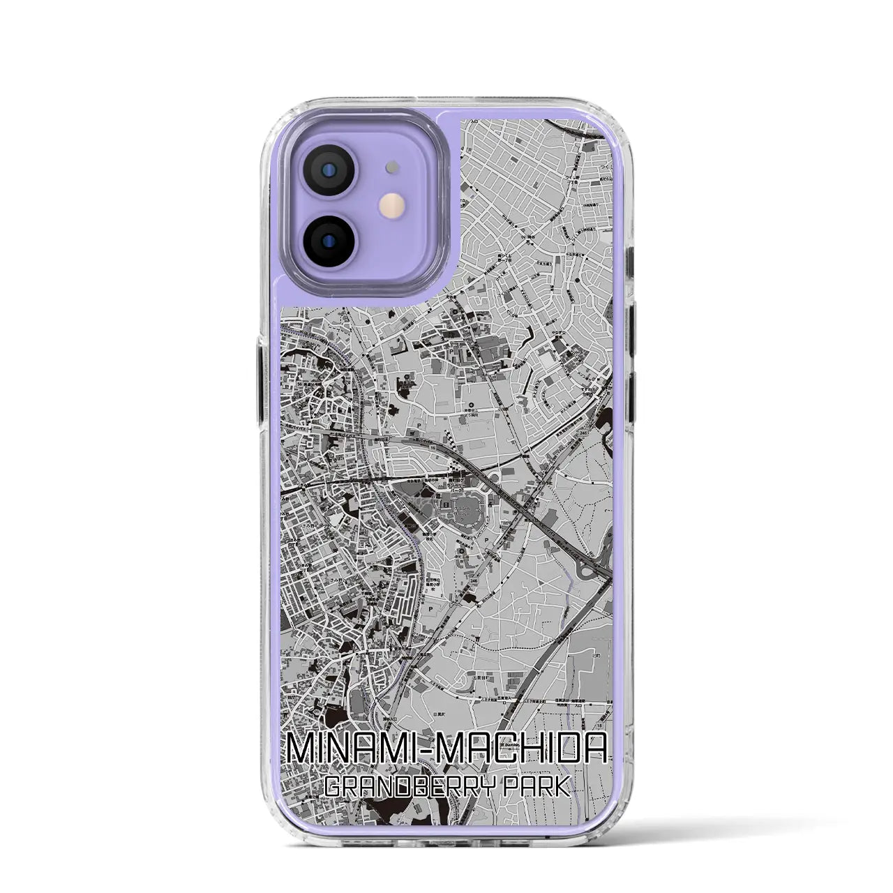 【南町田グランベリーパーク(東京都)】地図柄iPhoneケース(MagSafeタイプ)