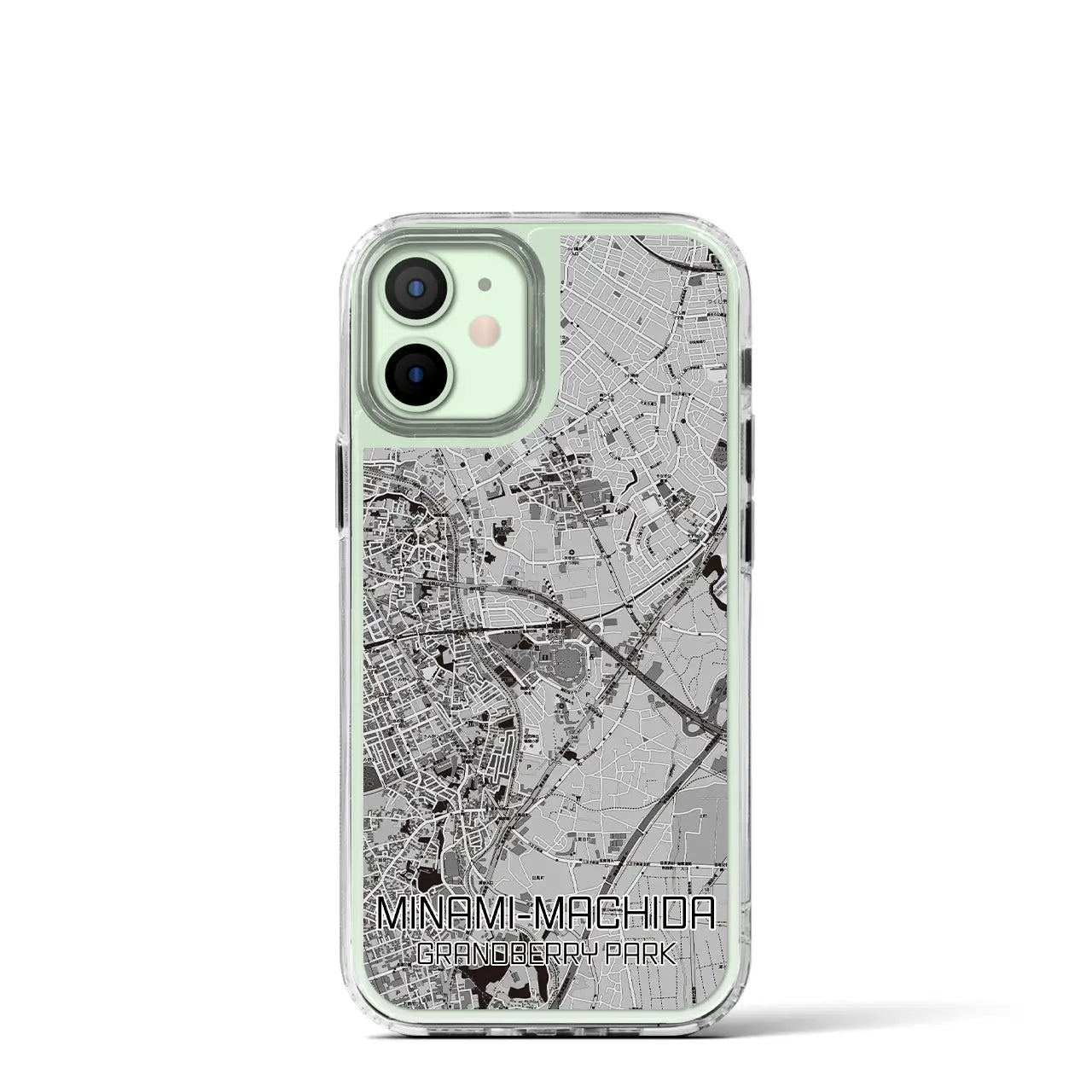 【南町田グランベリーパーク(東京都)】地図柄iPhoneケース(MagSafeタイプ)