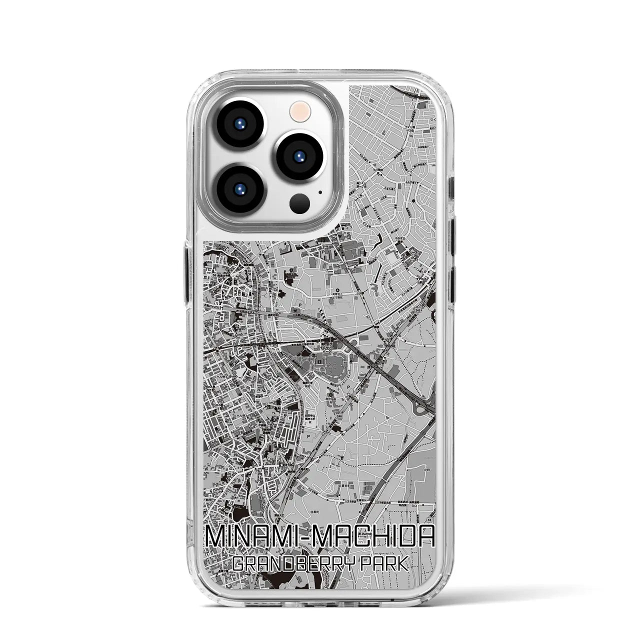 【南町田グランベリーパーク(東京都)】地図柄iPhoneケース(MagSafeタイプ)