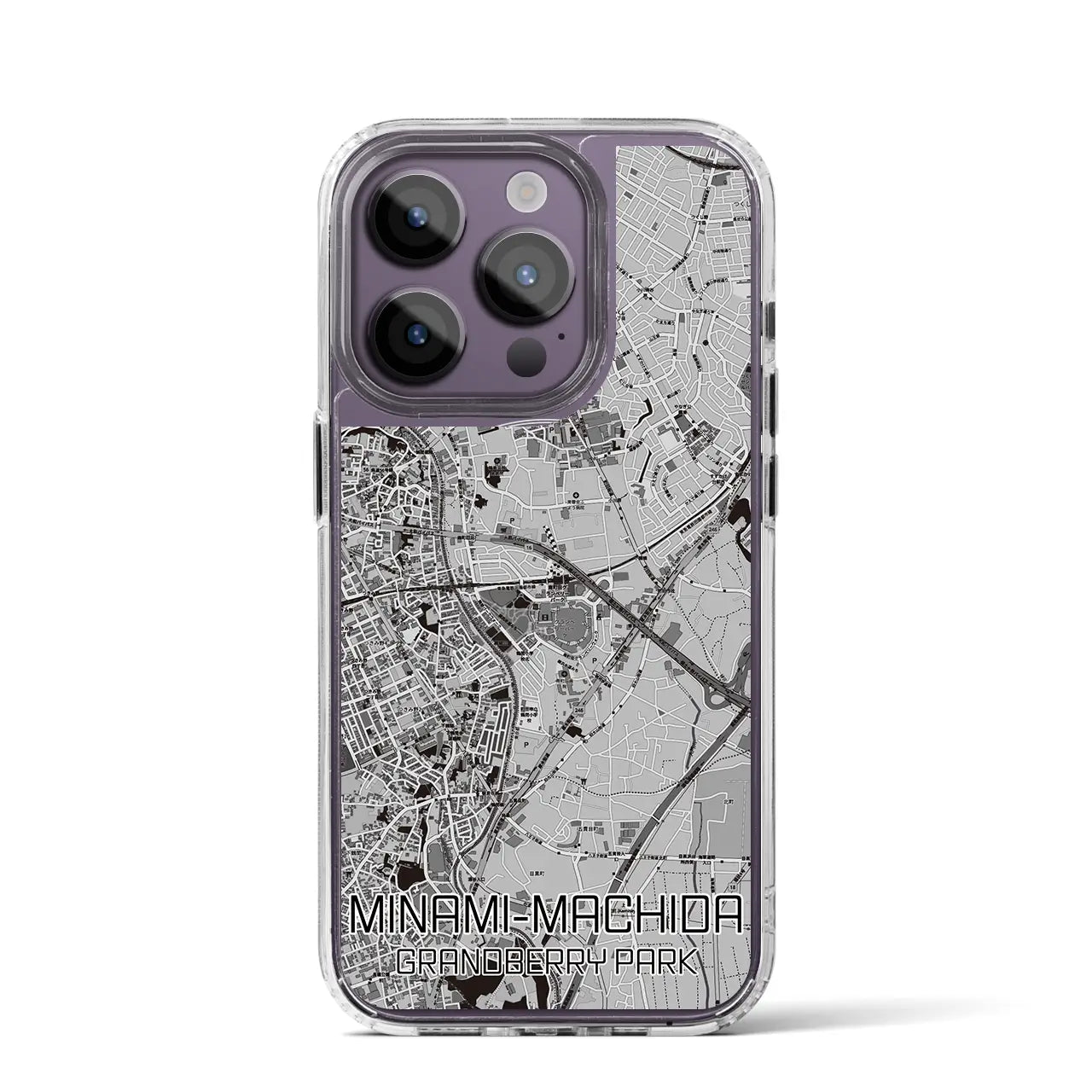 【南町田グランベリーパーク(東京都)】地図柄iPhoneケース(MagSafeタイプ)