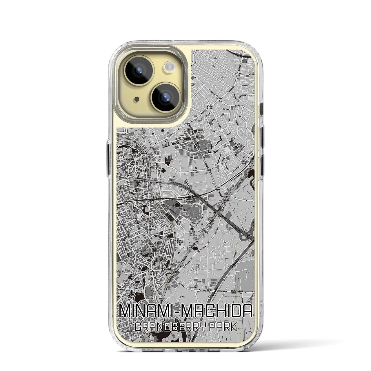 【南町田グランベリーパーク(東京都)】地図柄iPhoneケース(MagSafeタイプ)