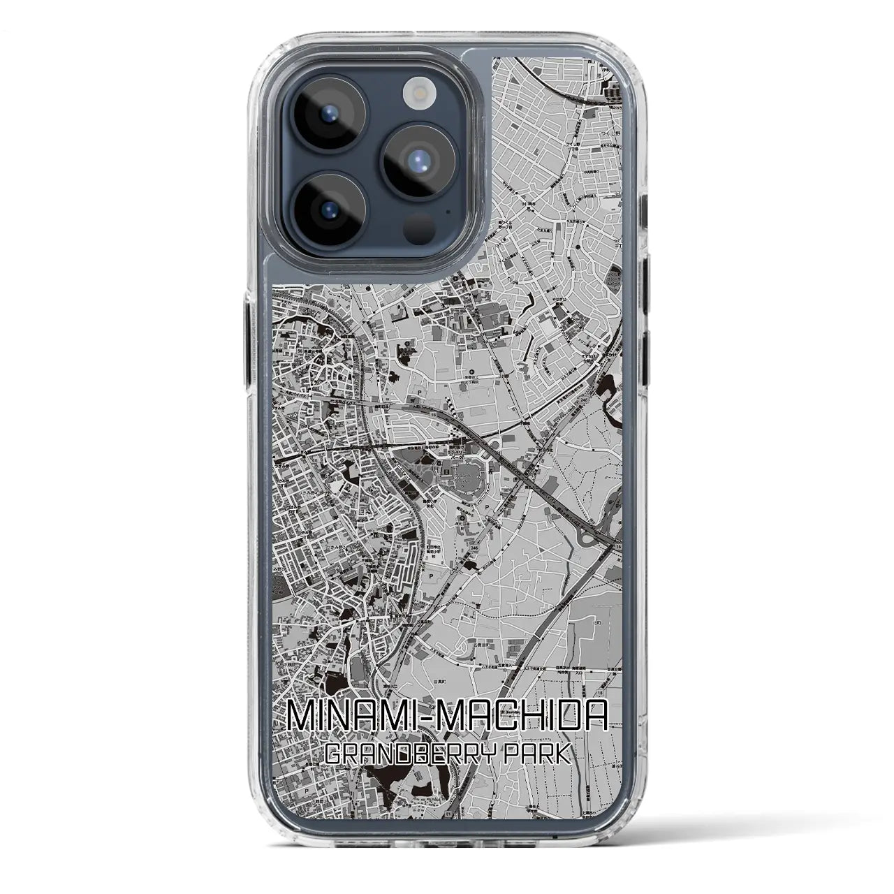 【南町田グランベリーパーク(東京都)】地図柄iPhoneケース(MagSafeタイプ)