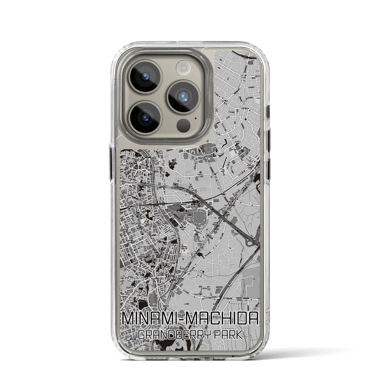 【南町田グランベリーパーク(東京都)】地図柄iPhoneケース(MagSafeタイプ)