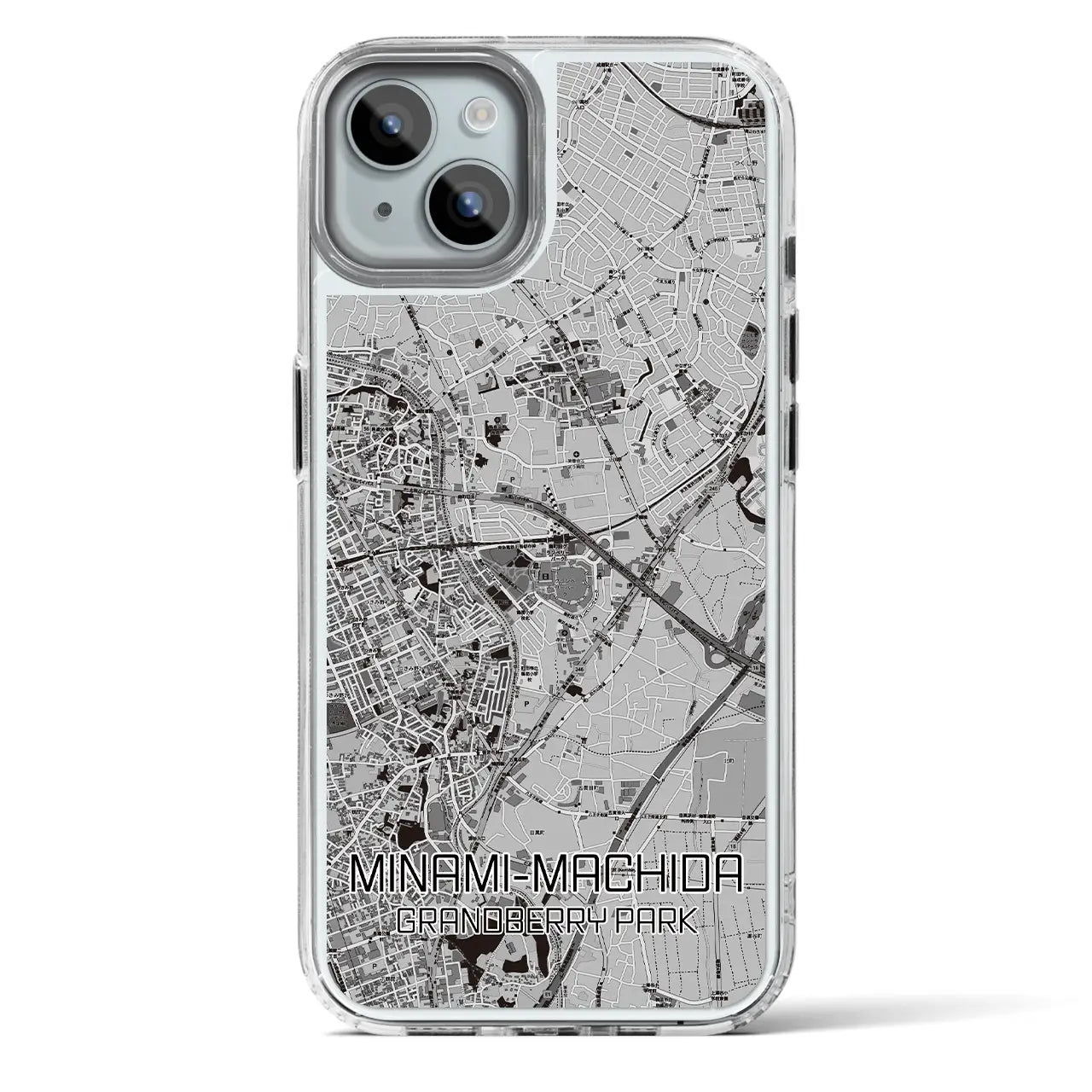 【南町田グランベリーパーク(東京都)】地図柄iPhoneケース(MagSafeタイプ)