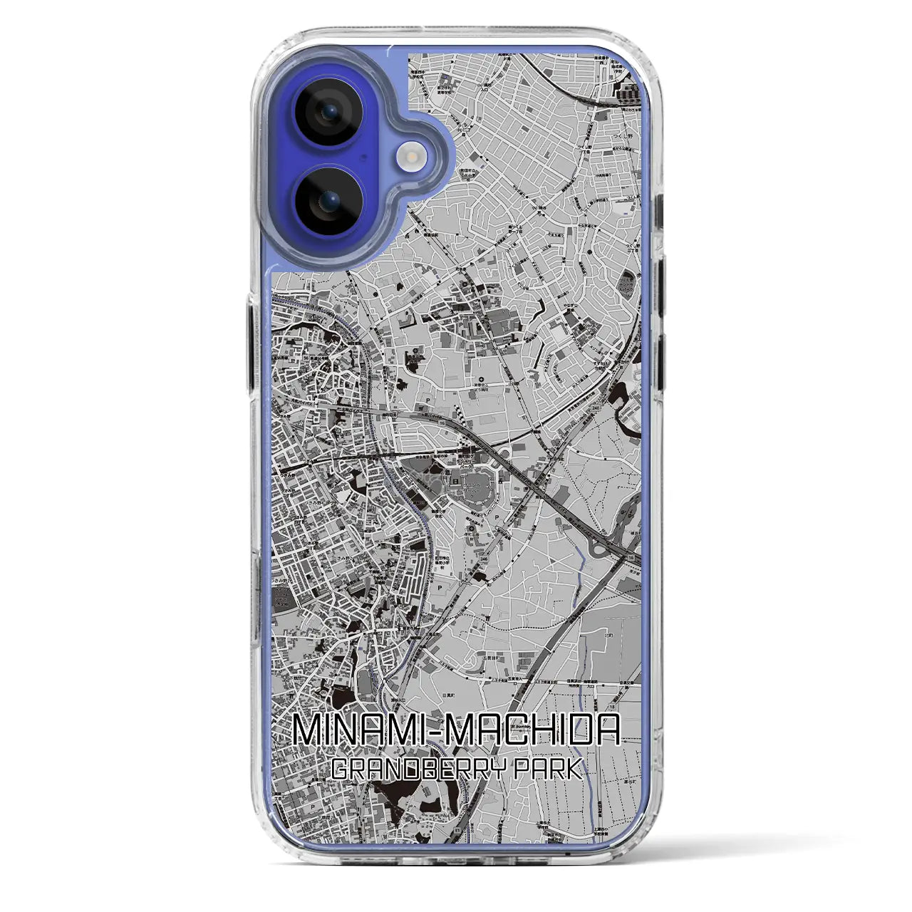 【南町田グランベリーパーク(東京都)】地図柄iPhoneケース(MagSafeタイプ)