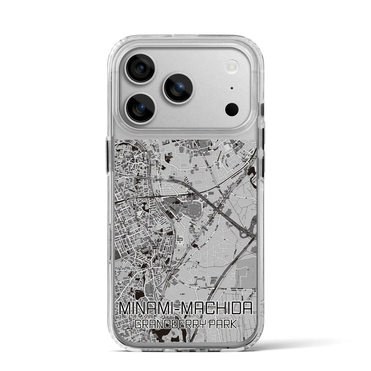 【南町田グランベリーパーク(東京都)】地図柄iPhoneケース(MagSafeタイプ)