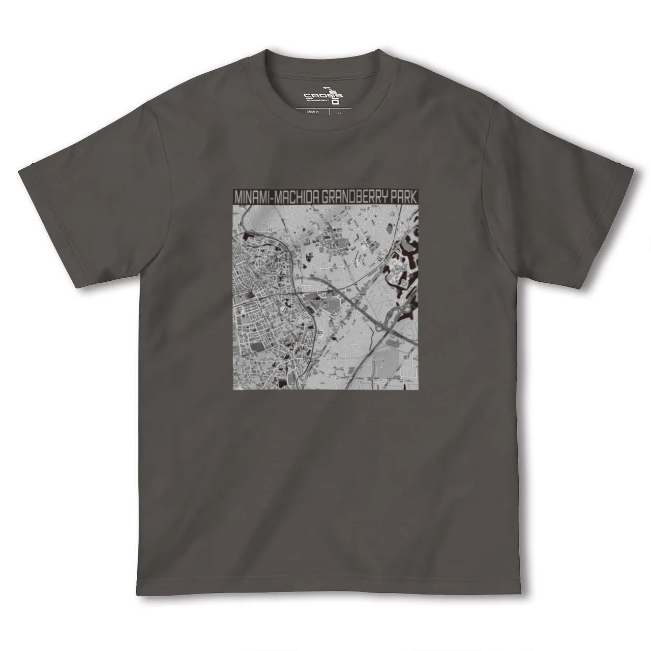 【南町田グランベリーパーク(東京都)】地図柄ヘビーウェイトTシャツ