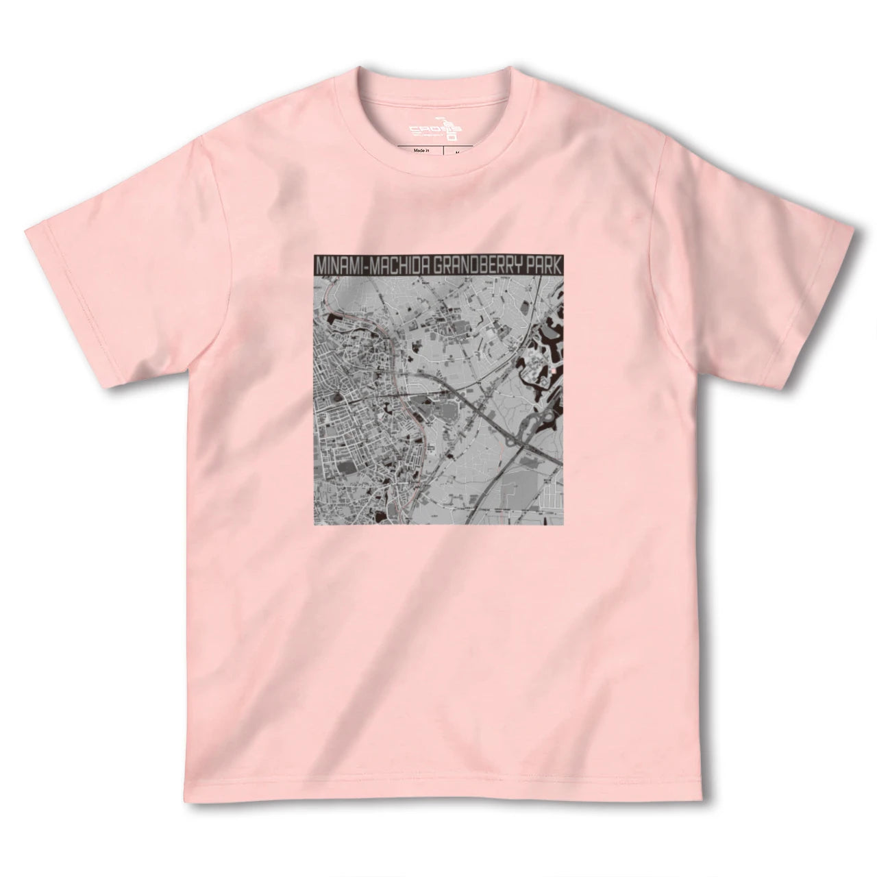 【南町田グランベリーパーク(東京都)】地図柄ヘビーウェイトTシャツ