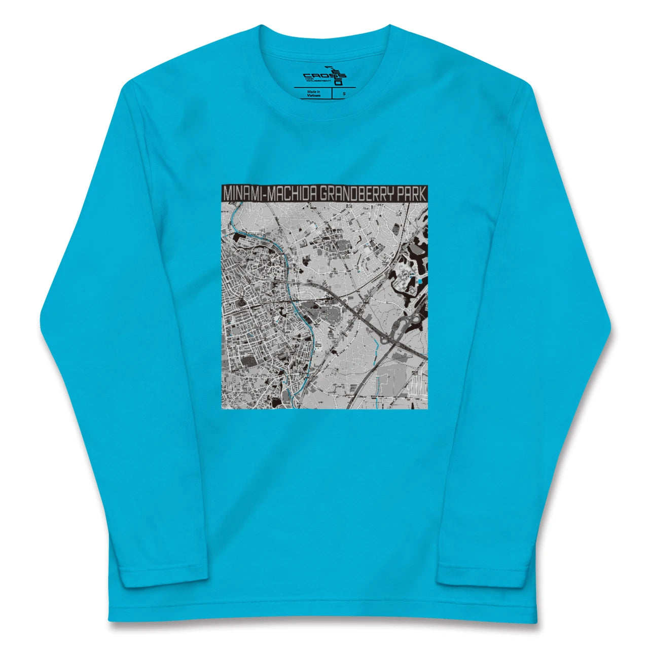 【南町田グランベリーパーク(東京都)】地図柄ロングスリーブTシャツ