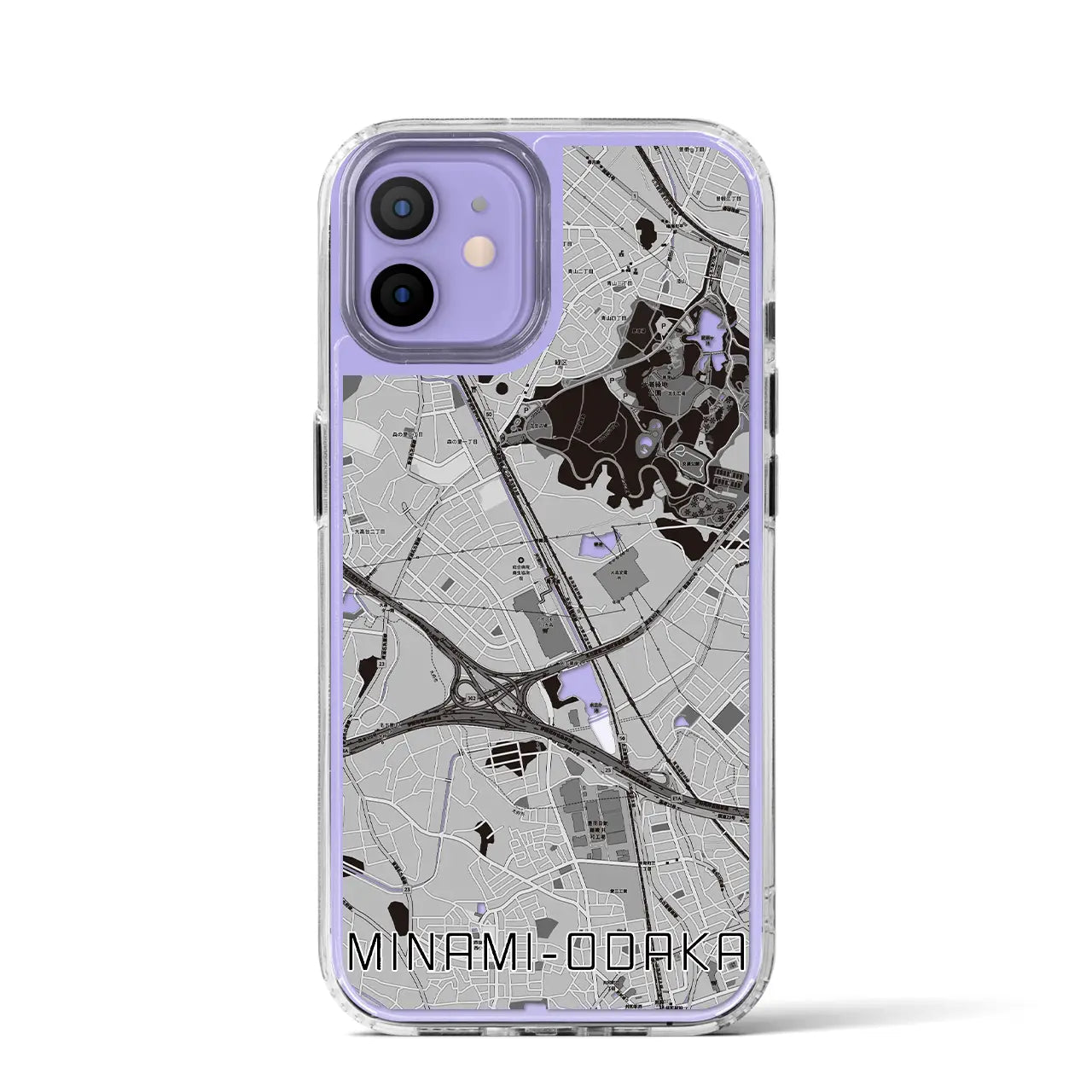 【南大高(愛知県)】地図柄iPhoneケース(MagSafeタイプ)