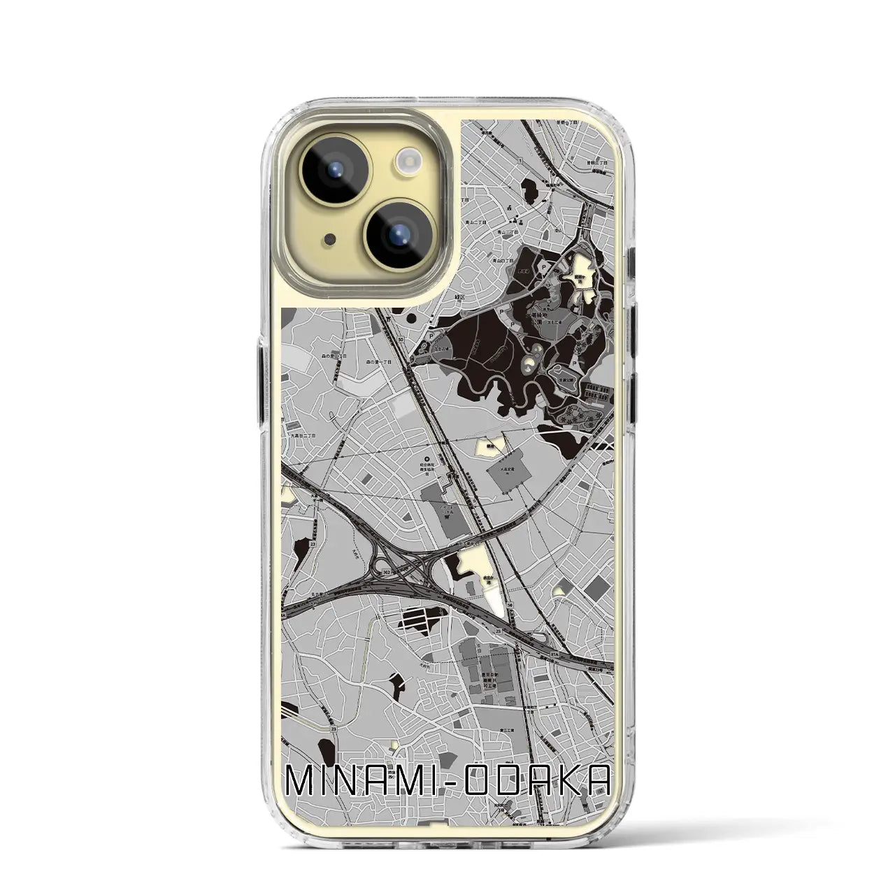 【南大高(愛知県)】地図柄iPhoneケース(MagSafeタイプ)