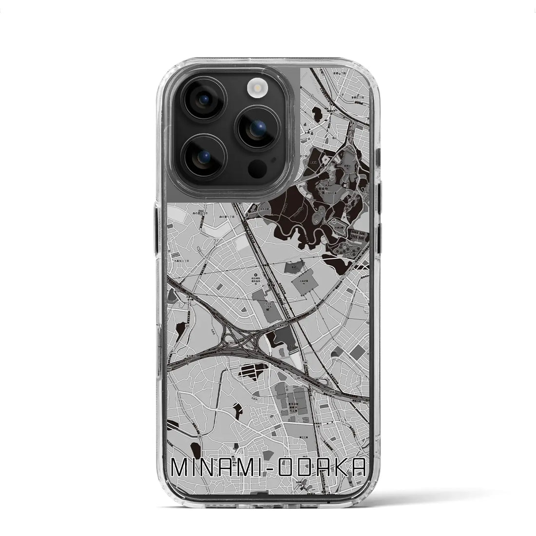 【南大高(愛知県)】地図柄iPhoneケース(MagSafeタイプ)