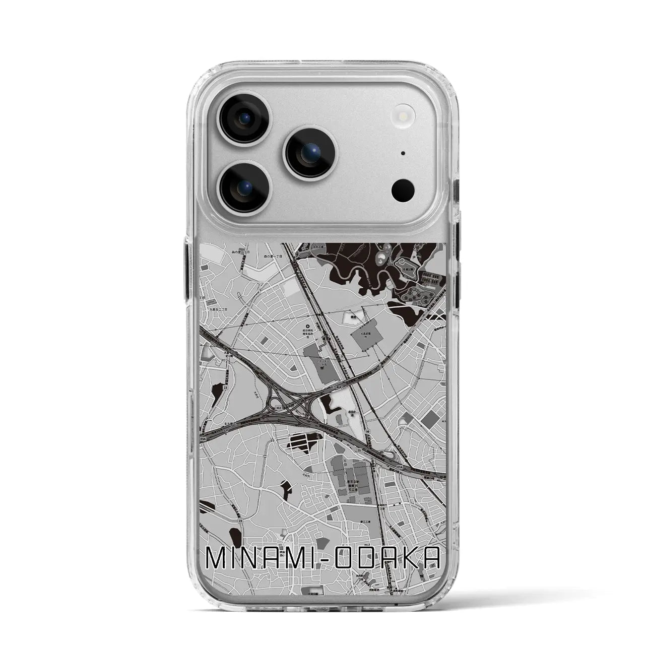 【南大高(愛知県)】地図柄iPhoneケース(MagSafeタイプ)